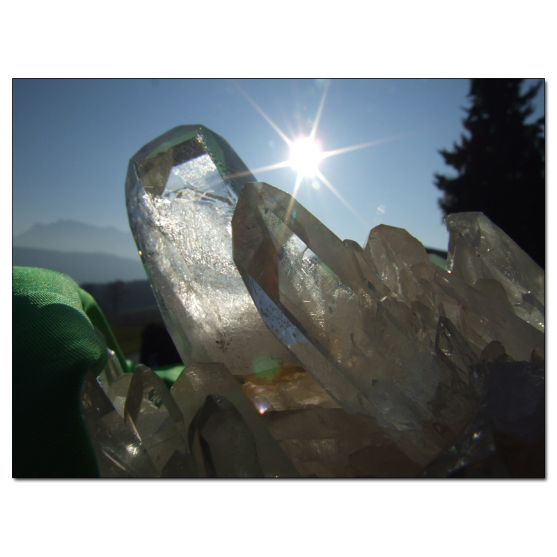 Fotokarte Kristall 45